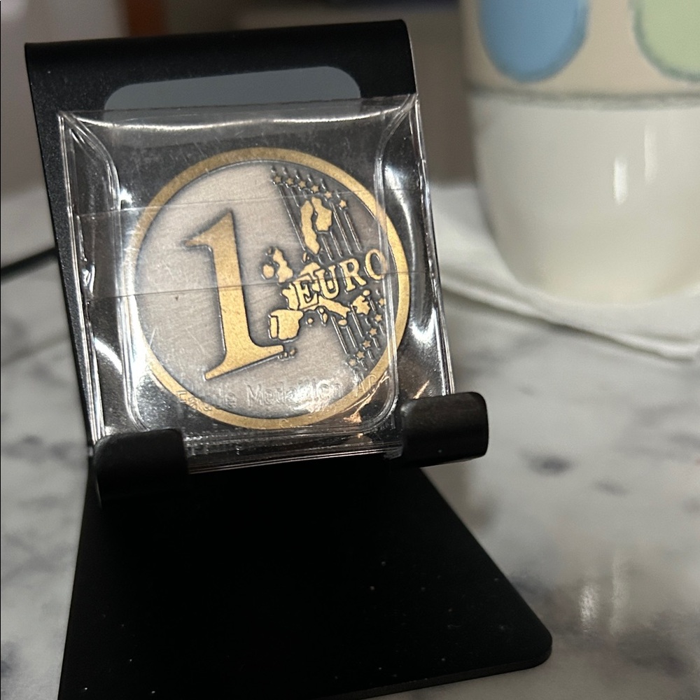 1 Euro 1999 Commemorative Coin CHASE Uncirculated w/ Case